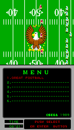 Great Football (Mega-Tech, SMS based) Screenshot 1